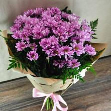 Букет цветов из:  Хризантемы #REPLACE_PRED# Лоскутово